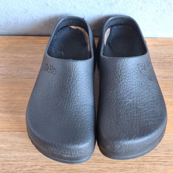 Birkenstock Profi Birki Clog Black Polyurethane Unisex EU 40 Men’s 7 Women’s 9